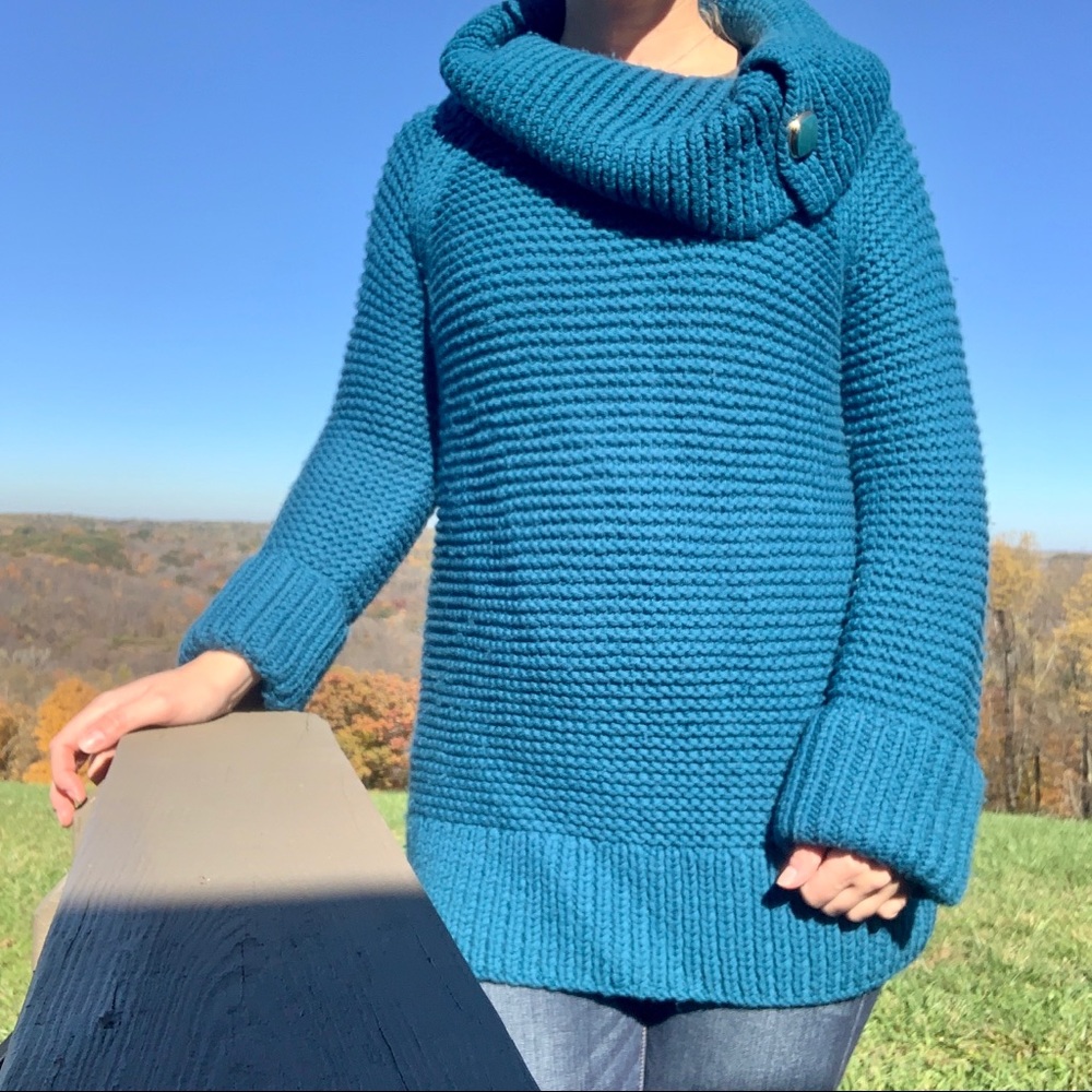 Kate Spade Alyssa Chunky Oversized Wool Sweater